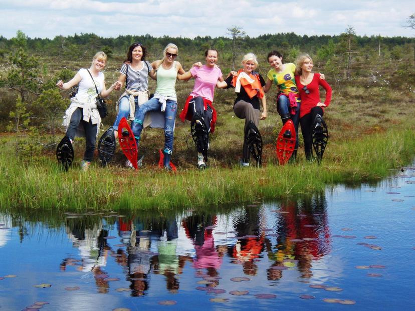 Seikle Vabaks seikluslik räätsamatk Tolkuse rabas