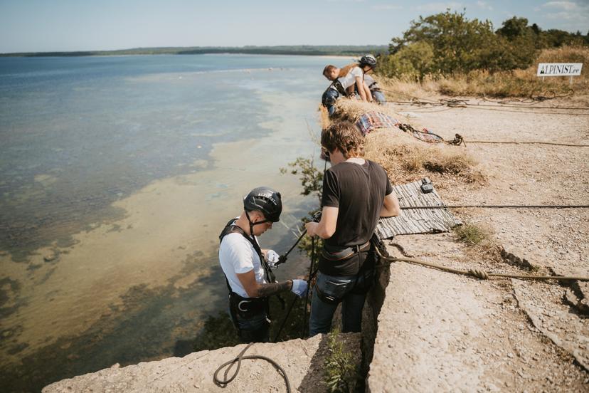 Adrenaliinirikas laskumine Türisalu pangalt kahele
