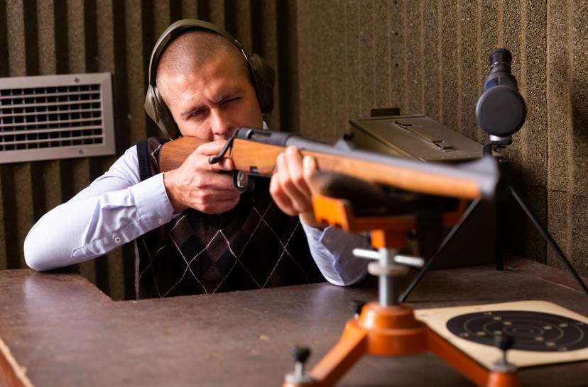 Laskmine õhkrelvadest "Hot Shot"