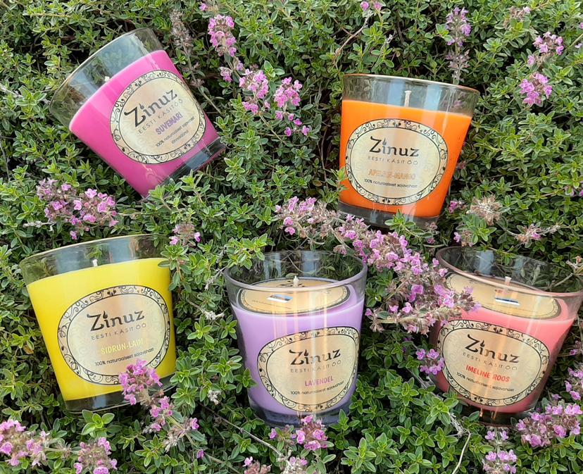 Sojavahast küünalde valmistamine