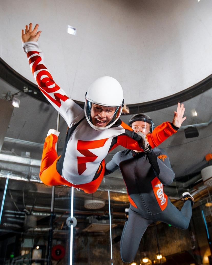 Vabalendamine Fööni tuuletunnelis Helsingis