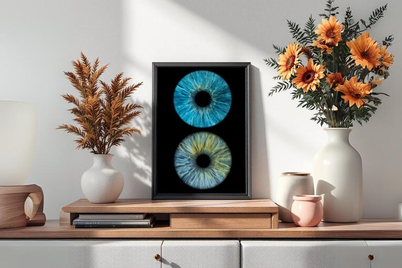 Kunstiline iirise fotograafia koos A3 prindiga kahele