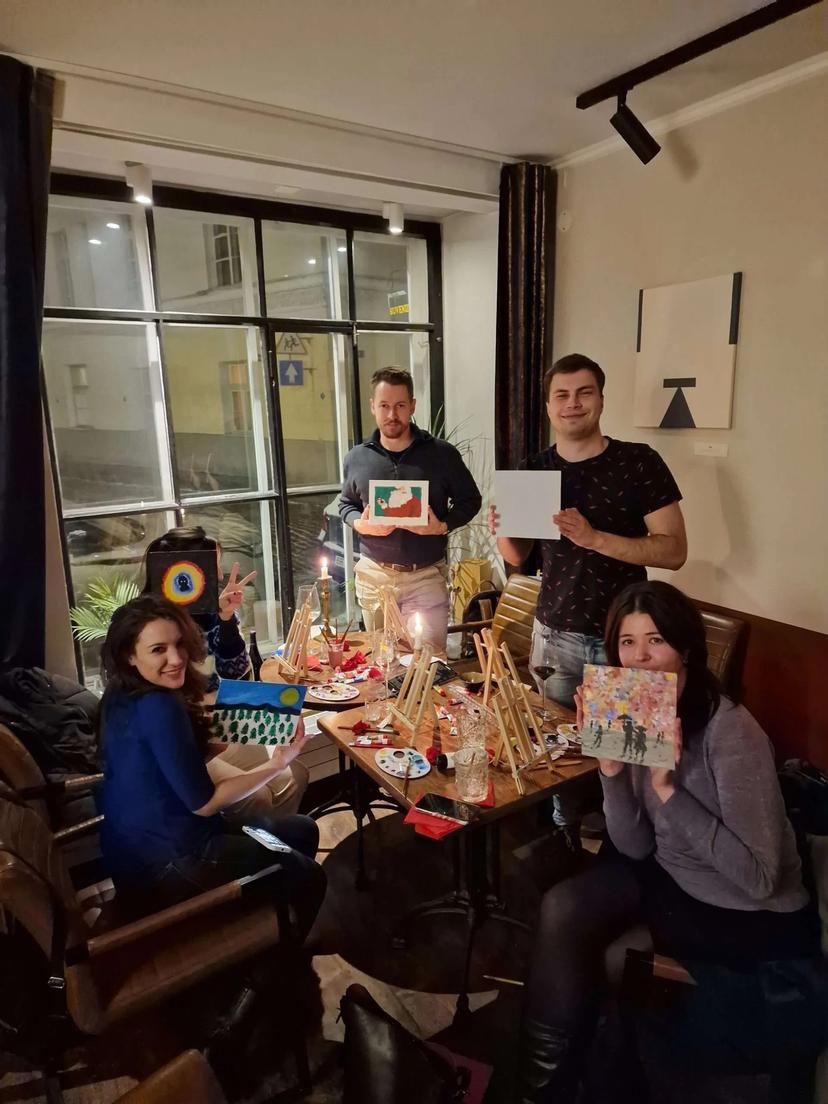 Sip & Paint kahele Toro Winebaris